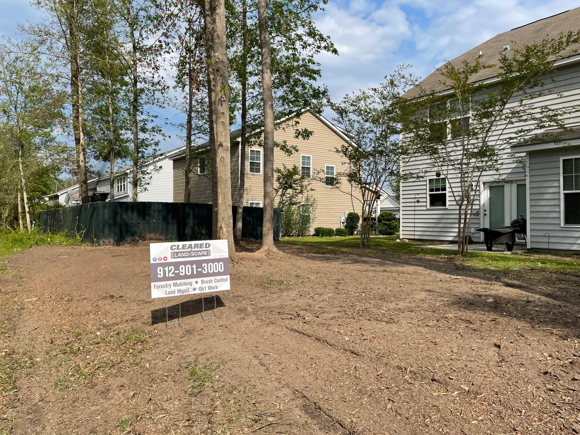 Stump removal in Georgia for Samantha Holmes